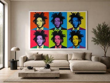 Olga Vin - Basquiat, XXL, Antiek en Kunst