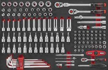Foam Doppen combinatieset 133 delig, Verzenden, Nieuw