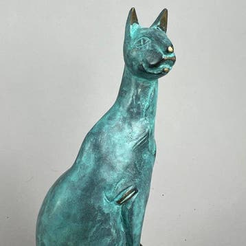 Robert Dyrcz - „The cat”- bronze