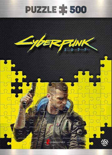 Cyberpunk 2077; Keyart Male V Puzzel (500 stukken), Ophalen of Verzenden