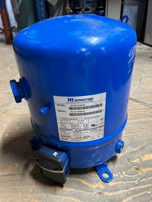 Compressor Danfoss Manuerop MTZ50HK4BVE, R134A, R404A,, Electroménager, Réfrigérateurs & Frigos
