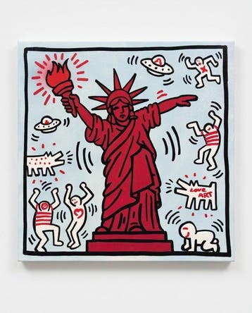 MEDSAN - Radiant Liberty - 100% PAINTING - UNIQUE WORK