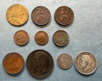 Verenigd Koninkrijk. 1790 – 1913: Interessant lot van 10