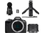 Canon -  Hybride Camera Eos R50 Kit Voor Vloggers  - Zwart, Verzenden