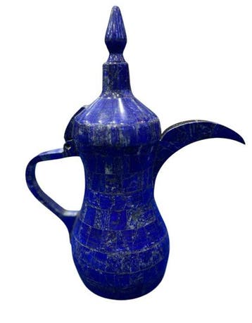 Koffiepot - Lapis Lazuli, Metaal