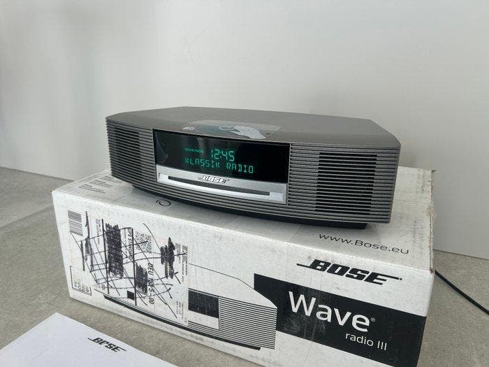Bose - Wave Music System III DAB Radio CD Touch OVP Ensemble, TV, Hi-fi & Vidéo, Radios
