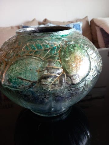 Jean Noel Bouillet - Vaas - vaas - Glas, Keramiek, Antiquités & Art