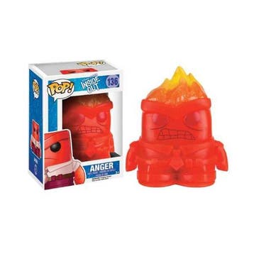 SALE Funko Pop! Inside Out: Anger #136 Crystal version, Verzenden, Nieuw