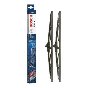 Bosch Twin 450 ruitenwisserset voor, 2x 450 mm, 3397118505, Ophalen of Verzenden