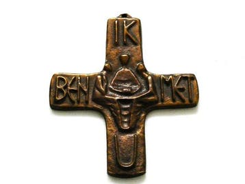 Kruis (9) - Glas-in-lood - Diverse jaren - Crucifix, Antiek en Kunst