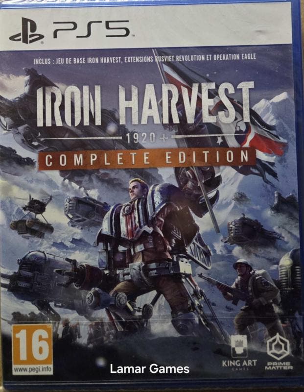 Iron Harvest Complete Edition (ps5 nieuw), Consoles de jeu & Jeux vidéo, Jeux | Sony PlayStation 1, Enlèvement ou Envoi