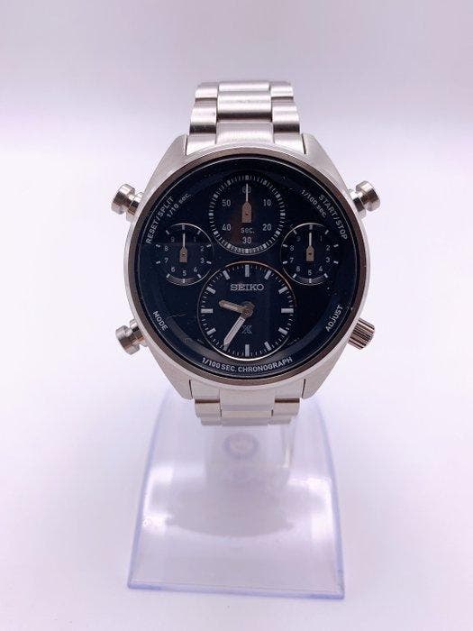 Seiko - Solar Chronograph - Zonder minimumprijs -, Bijoux, Sacs & Beauté, Montres | Anciennes | Antiquités