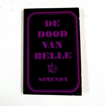 Dood van belle - Simenon, Livres, Verzenden