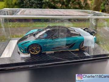 FrontiArt 1:18 - Modelauto - Koenigsegg Regera, Hobby en Vrije tijd, Nieuw