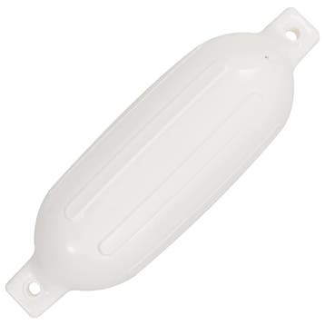 vidaXL Bootstootkussens 4 st Ø 16x58 cm PVC wit, Verzenden, Nieuw
