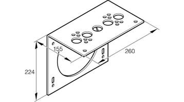 Eberspächer montagesteun Airtronic D5 D6, Ophalen of Verzenden