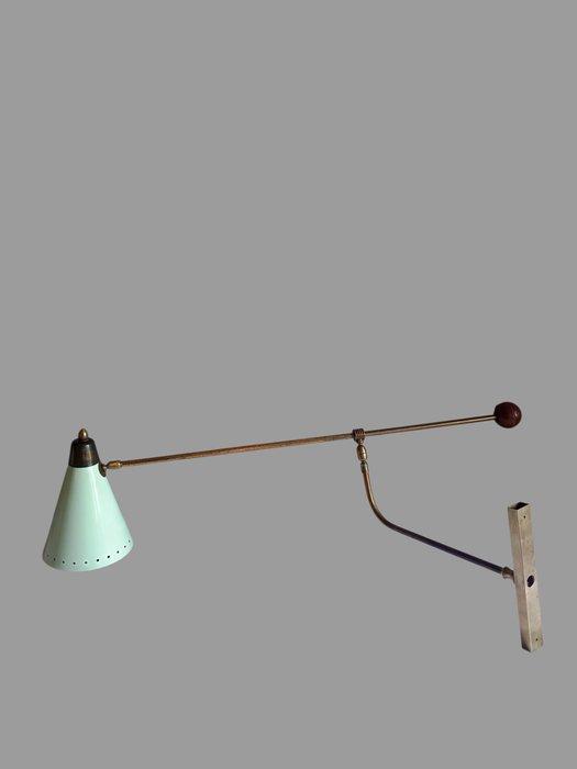 Lampe murale - Laiton, Aluminium, Bakélite, Antiek en Kunst, Antiek | Verlichting