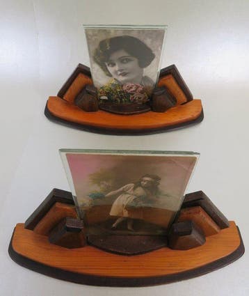 Art Deco fotolijst - Cadre photo (2) - Bois