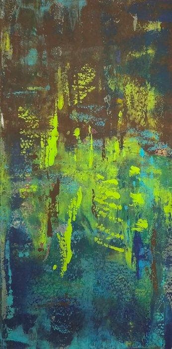 Bri Debernardi - MATES DIPTYCH - XXL ABSTRACT