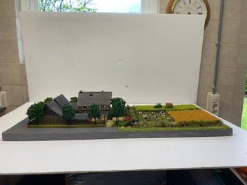 Faller - Diorama Boerderij-diorama - 1950-1960 - Duitsland
