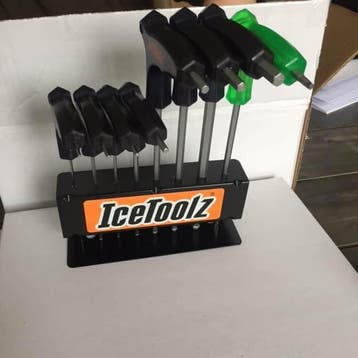 Icetoolz proffesionele inbus set, Verzenden