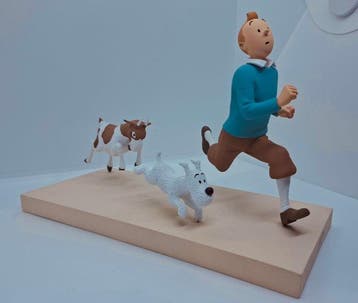 Tintin - 1 Statuetje Moulinsart 44012 - 2015