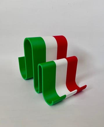 TiWo Design - Tijdschriftenhouder - de Italiaanse vlag,