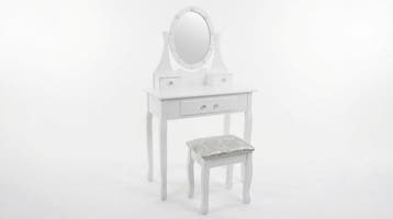 Coiffeuse Antique & tabouret - Jusqua epuisement des stocks, Verzenden, Nieuw