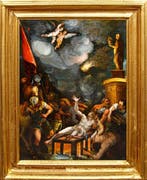 Italiaanse school (XVII) - Il Martirio di San Lorenzo, Antiek en Kunst