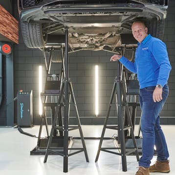 Datona Assteunen hoog 2 ton set - 2 stuks - maximale hoogte, Ophalen of Verzenden