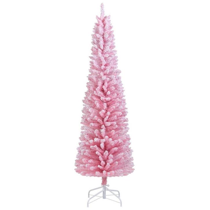 2dekans | Coast Roze Kunstkerstboom 180 cm – Slanke, Diversen, Kerst, Ophalen of Verzenden