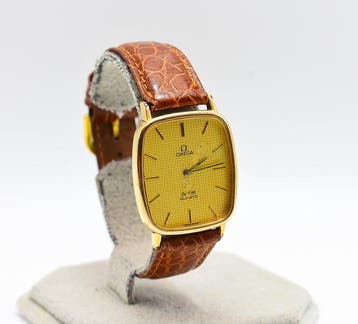 Omega - De Ville - Sans prix de réserve - Quartz Waffle Dial
