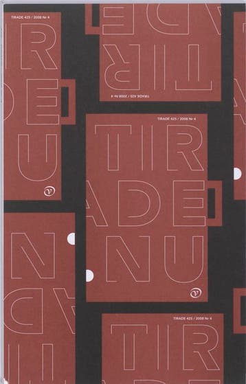 Tirade 425 nr4 2008 9789028210554, Verzenden, Gelezen