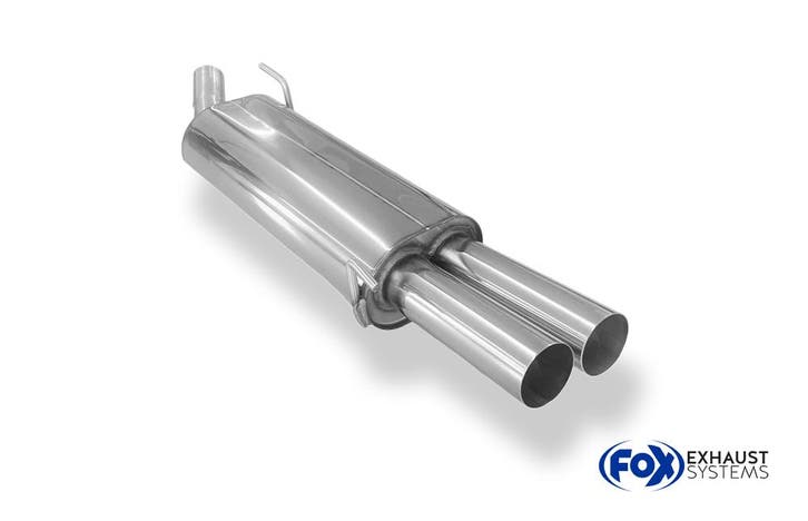 FOX VW Golf III GTI/ VR6 einddemper - 2x76 type 10, Autos : Pièces & Accessoires, Systèmes d'échappement, Envoi