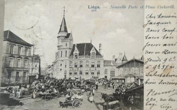 België - Stad en Landschap - LIEGE VILLE - Ansichtkaart, Gelopen