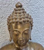 Boeddha - Bhumisparsha mudra - Brons - Thailand - Eind 20e, Antiek en Kunst