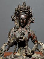 VajrasattvaUne statue de Tara Bouddha - Laiton - Inde -, Antiquités & Art