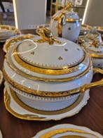 Limoges - Tafelservies voor 12 (12) - Porselein - 22K