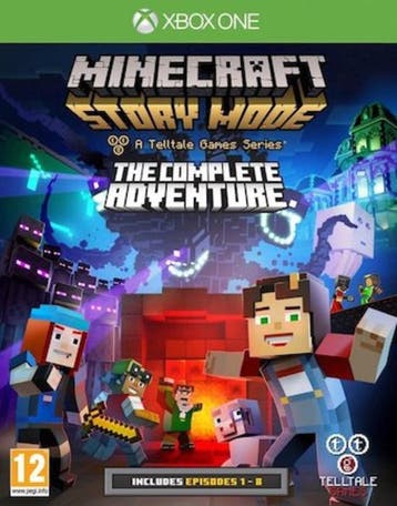 Minecraft Story Mode the Complete Adventure (Xbox One Games), Games en Spelcomputers, Ophalen of Verzenden, Zo goed als nieuw
