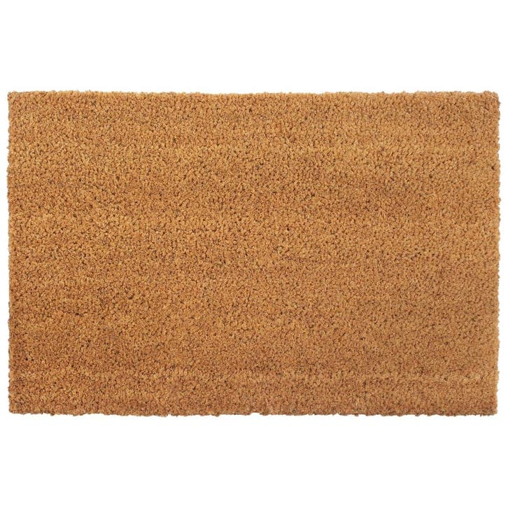 vidaXL Deurmat 50x80 cm getufte kokosvezel naturel, Jardin & Terrasse, Paillassons, Envoi