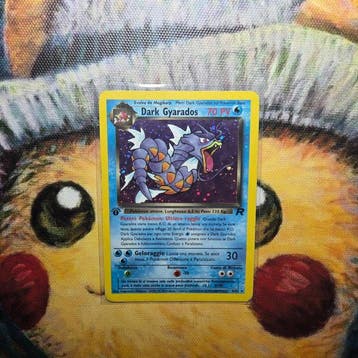 Pokémon Card - Dark Gyarados Holo - Foil, First edition -, Nieuw