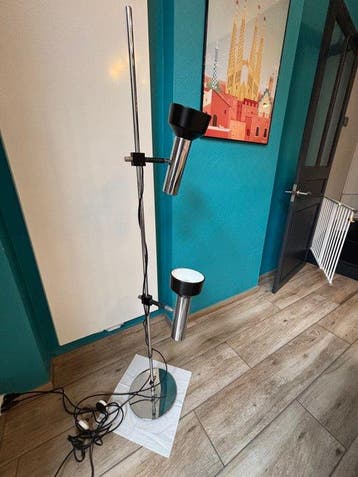 Kolom vloerlamp - Metaal - Staande lamp Space Age L401