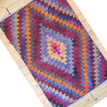 Konya Baklava - Kelim - 114 cm - 73 cm, Nieuw