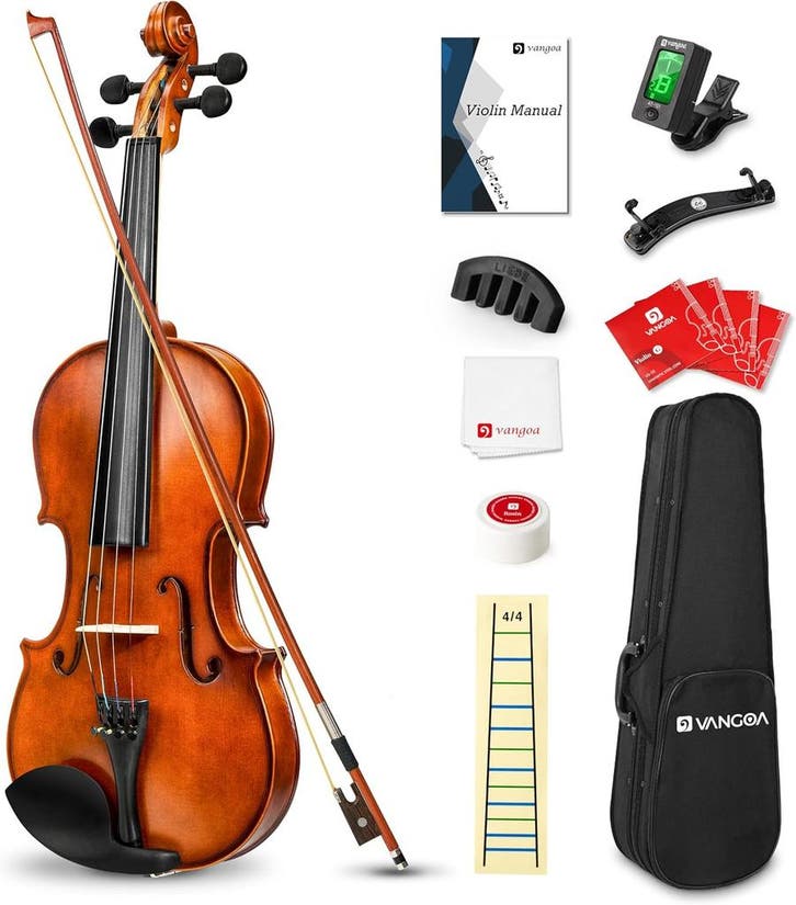 Vioolset 4/4 Vangoa | Tweede kansje | OP = OP, Musique & Instruments, Instruments à cordes frottées | Violons & Altos, Envoi