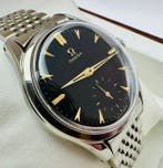 Omega - Jumbo - Black Gilt Dial - cal.266 - Zonder, Nieuw