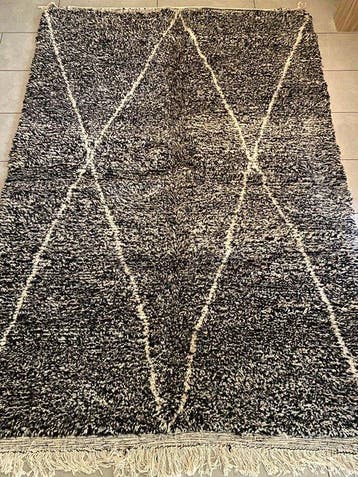 Berber - Vloerkleed - 240 cm - 165 cm - Berber Tapijt, Huis en Inrichting, Stoffering | Tapijten en Vloerkleden, Nieuw