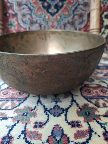 Klankschaal - Oude Jambati Klankschaal ruim 20 cm - -, Musique & Instruments