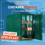 Tuinkast metaal van Zelfbouwcontainer | gratis offerte!, Nieuw, Metaal, Tuinhuis