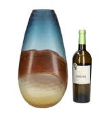 Vase - Verre - Vase taillé de luxe