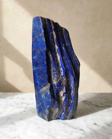 Décoration intérieure de luxe en lapis-lazuli de qualité